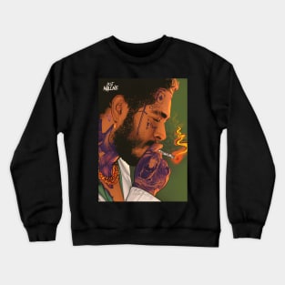 Malone smoke Crewneck Sweatshirt